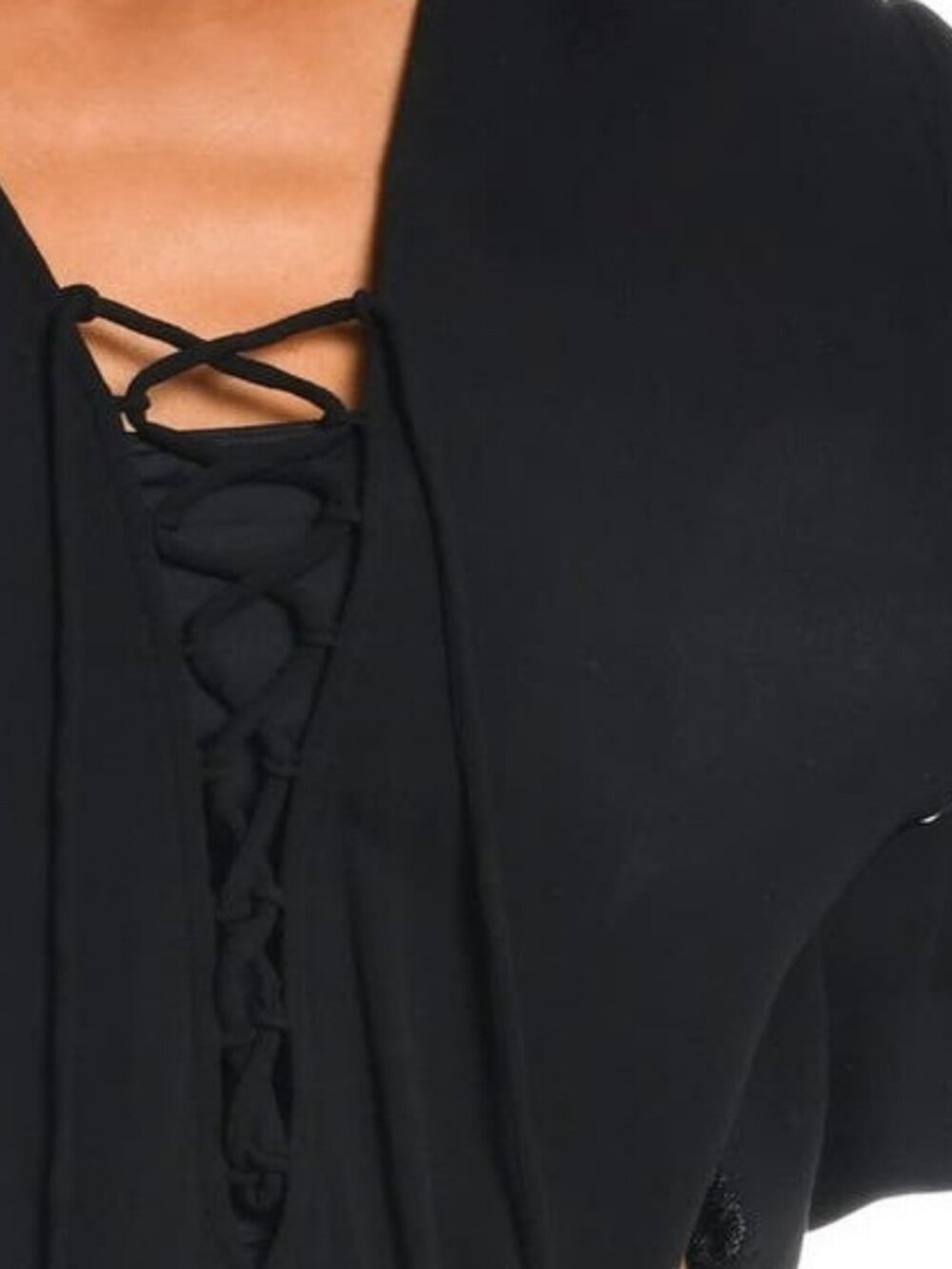 La Blanca Beachcomber Cover-Up Dress Black Women's Size XS NWT MSRP $109
